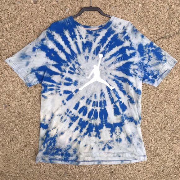 tie dye jordan shirt